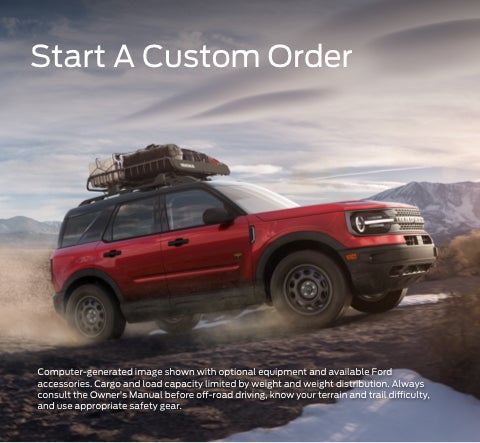 Start a custom order | York Ford Sales in Houlton ME